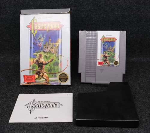 Castlevania 1 (NES) - CIB Authentic Good Condition