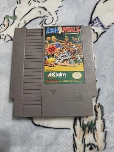 Arch Rivals (Nintendo Entertainment System, 1990) NES Tested & Cleaned