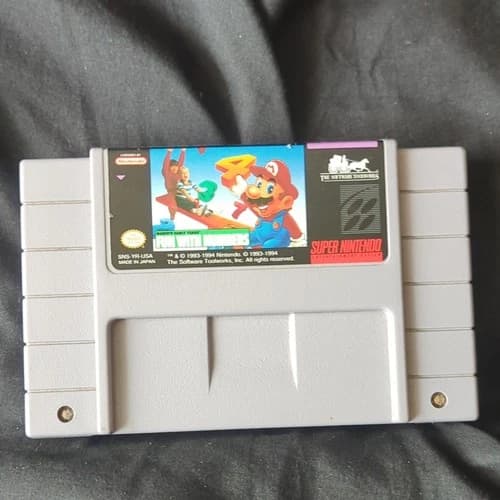 Nintendo Mario's Early Years: Fun with Numbers Super Nintendo SNES Game