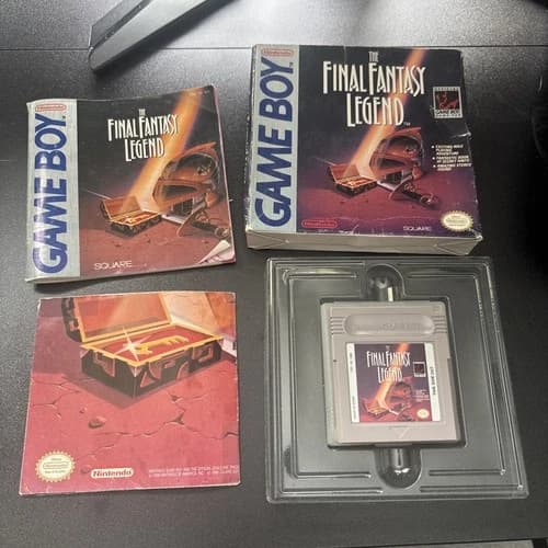 Final Fantasy Legend (Nintendo Game Boy) COMPLETE w/ Box manual game Map