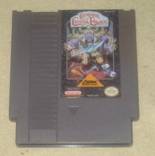 Conquest of the Crystal Palace for NES. Authentic. Cleaned/Tested Nintendo. Mint
