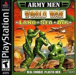 Army Men: World War -- Land, Sea, Air (Sony PlayStation 1, 2000)