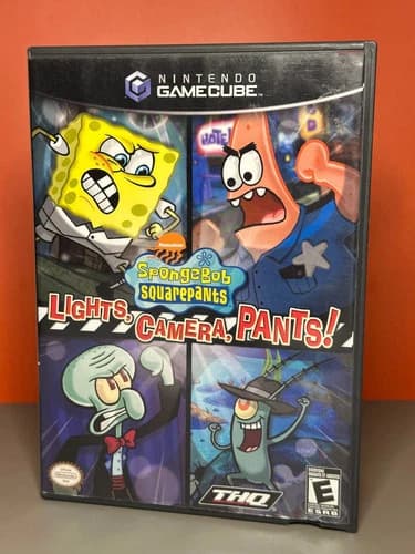 SpongeBob SquarePants: Lights, Camera, Pants! (Nintendo GameCube, 2005) CIB Test