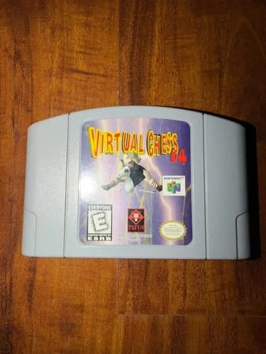 Virtual Chess 64 (Nintendo 64, N64) Authentic Cartridge Only