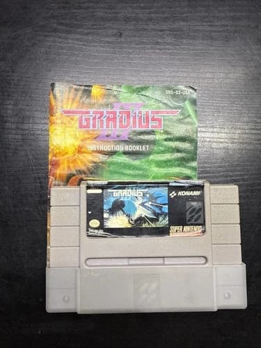 Gradius III 3 (Super Nintendo Entertainment System, 1991)