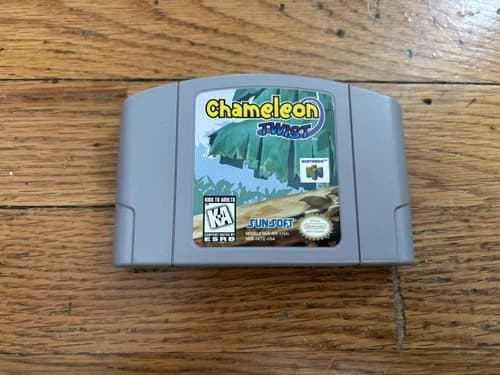 Chameleon Twist Nintendo 64 N64 Authentic Cart Only