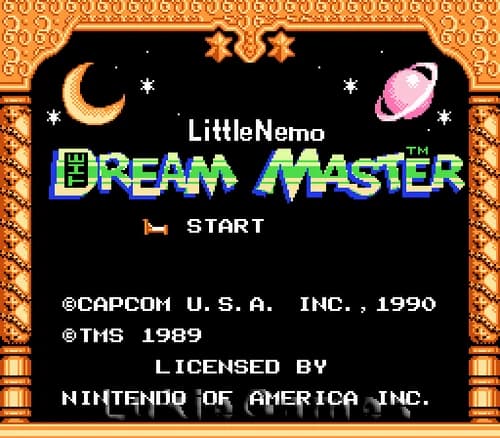 Little Nemo The Dream Master - NES Nintendo Game
