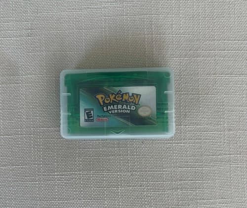 Pokemon Emerald Version (Nintendo Gameboy Advance, 2005) GBA Tested VG US