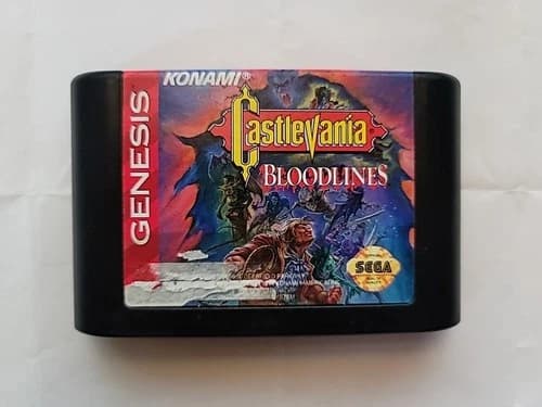 Castlevania Bloodlines (Sega Genesis, 1994) Cartridge Only