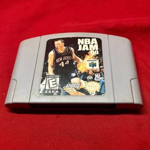 NBA Jam ‘99 N64 - Nintendo 64 Cartridge - Authentic, Tested & Working - 1999