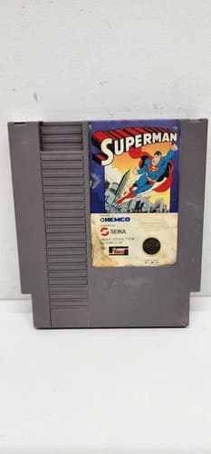 Superman Nintendo NES Video Game Tested Working!