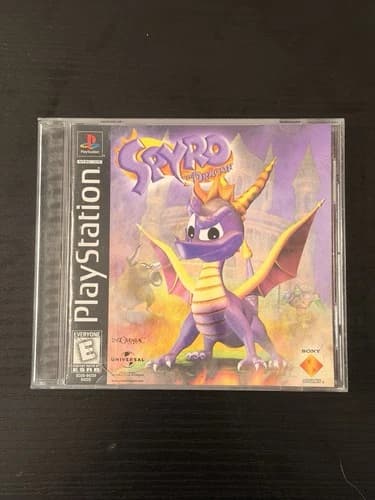 Spyro the Dragon (Sony PlayStation 1 PS1, 1998) Complete W/ Manual *CIB Tested*