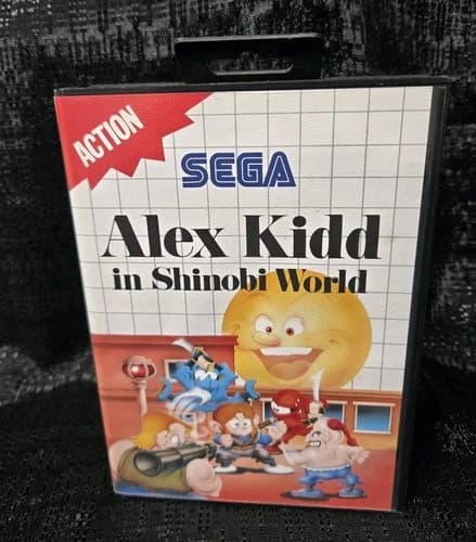Sega Master System Alex Kidd In Shinobi World Complete
