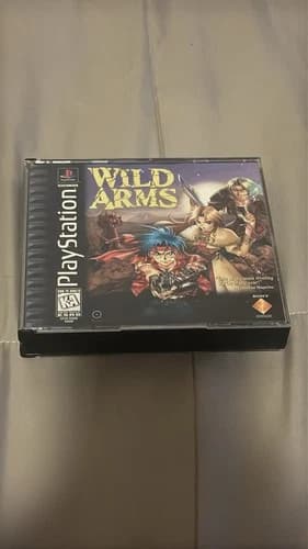 Wild Arms (Sony PlayStation 1, 1997) PS1 Black Label CIB Excellent