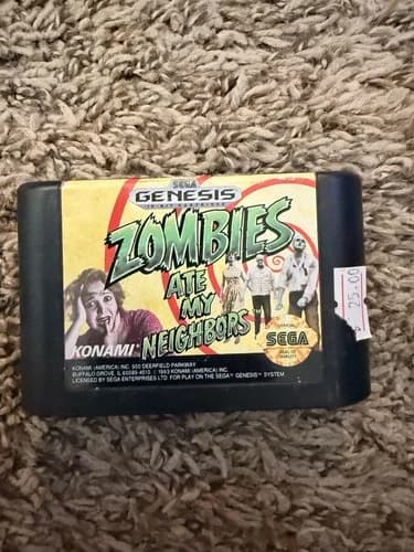 Sega Genesis Zombies Ate My Neighbors Sega Genesis