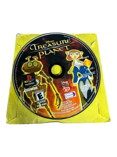 Sony PlayStation 1 PS1 Disc Only Tested Disney's Treasure Planet