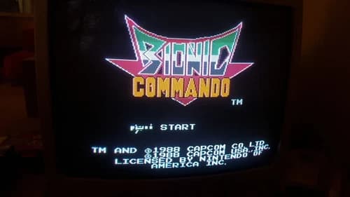 Bionic Commando (Nintendo Entertainment System, 1988) - NES - TESTED - WORKING!!