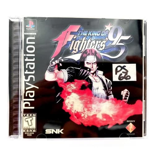King of Fighters '95 (Sony PlayStation 1, 1996) Complete Torn Manual Tested