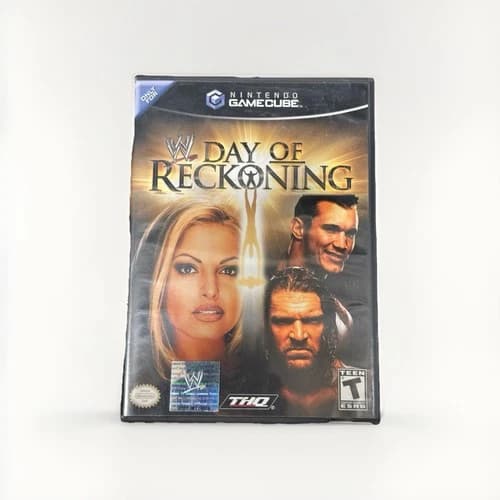 Day of Reckoning WWE Game for Nintendo GameCube with Manual CIB