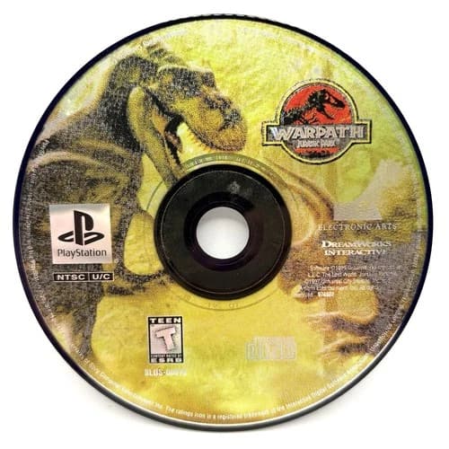 PS1 Warpath Jurassic Park (Sony PlayStation) Disc Only- Tested & Working