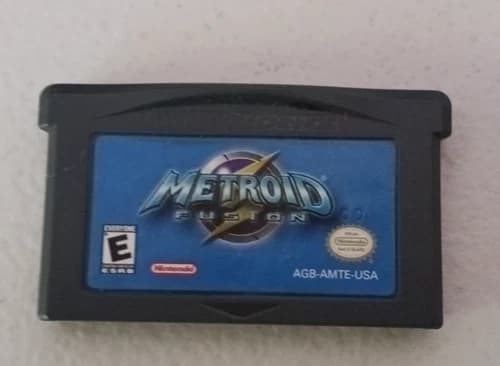 Metroid Fusion GameBoy Advance GBA Nintendo