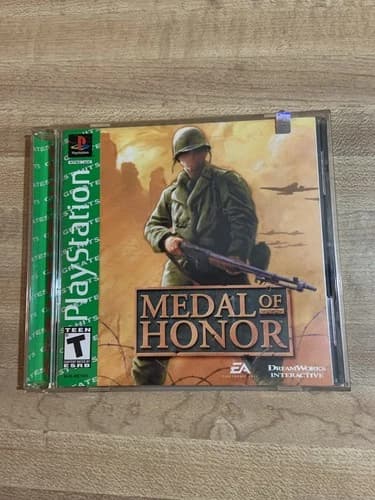 Medal of Honor (Sony PlayStation 1, 1999) PS1 Video Game TESTED CIB