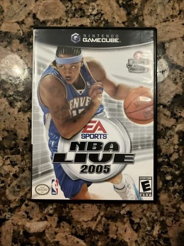 EA Sports NBA Live 2005 Nintendo GameCube Original Case and Disc CIB