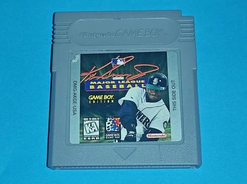 Ken Griffey Jr. Presents Major League Baseball (Nintendo Game Boy, 1997) Tested!