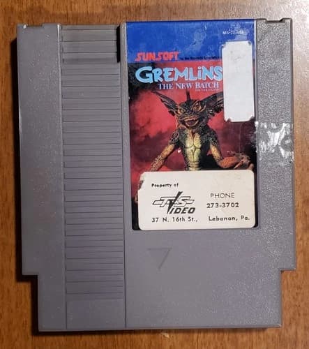 Gremlins 2 The New Batch nes
