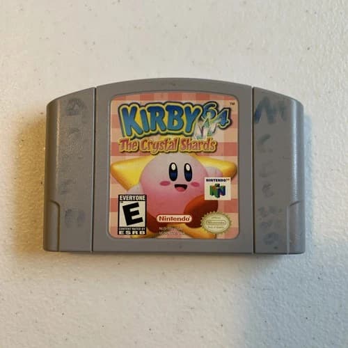 Kirby 64: The Crystal Shards (Nintendo 64, 2000) N64 Cartridge Only Tested