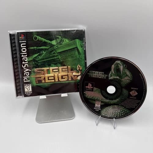 Steel Reign (Sony PlayStation 1, 1997) PS1 Complete CIB Tested