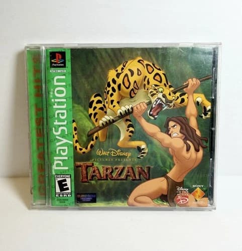 Disney's Tarzan (Sony PlayStation 1, PS1) Complete CIB - Tested