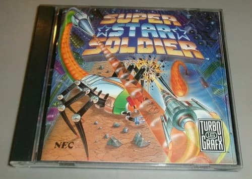Super Star Soldier TurboGrafx 16 complete in case