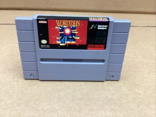 Wordtris Super Nintendo - Loose - Tested