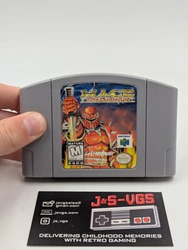 Mace The Dark Age Nintendo 64 N64 Cartridge Only Authentic