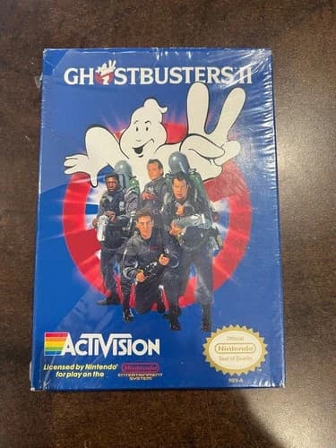 Ghostbusters II 2 Nintendo NES Complete CIB - Free Shipping!!