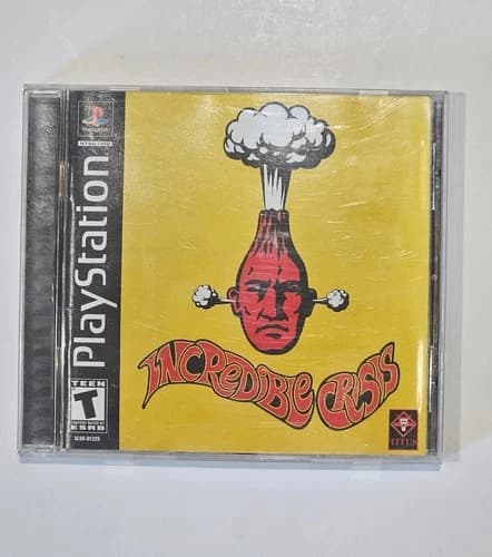 Sony PlayStation 1 PS1 CIB Incredible Crisis. COMPLETE, TESTED and plays GOOD.