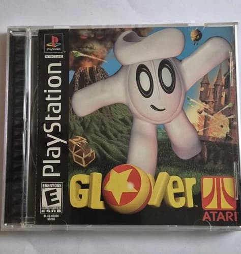 ​Glover PS1 Black Label - Sony PlayStation 1 - Cleaned & Tested - Authentic