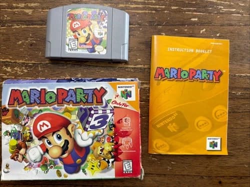 Mario Party 1 (Nintendo 64 N64) - CIB - Tested