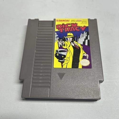 Dick Tracy - 1990 NES Nintendo Entertainment System - Cart Only - TESTED!