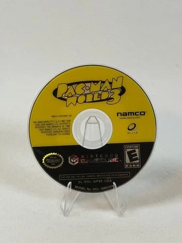 Pac-Man World 3 (Nintendo GameCube, 2005) - Disc Only - Tested & Working!