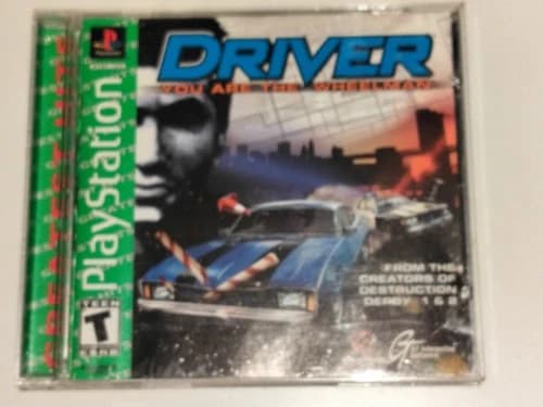 Driver - You Are The Wheelman (Sony PlayStation, PS1, 1999) Complete