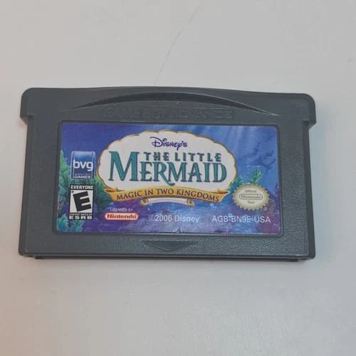 GBA Little Mermaid: Magic in Two Kingdoms Disney Nintendo Game Boy Advance