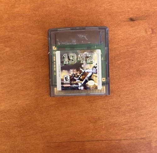 1942 (Nintendo Game Boy Color GBC) Authentic & Tested -Cartridge Only Ships Fast