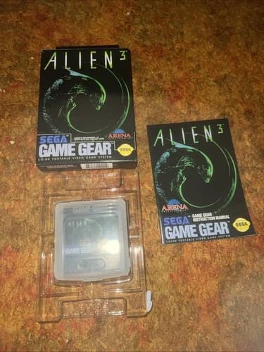 Alien 3 (Sega Game Gear, 1993) Complete CIB Minty