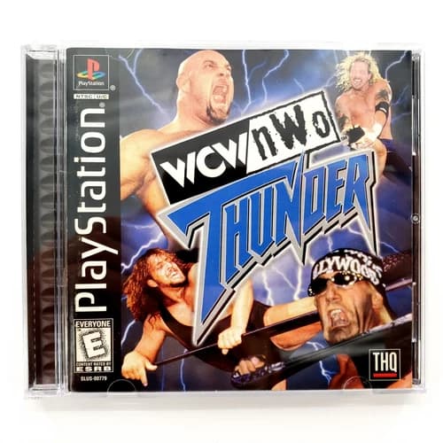 WCW/NWO Thunder (Sony PlayStation 1, 1999) Complete Tested & Works