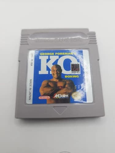 George Foreman's KO Boxing (Nintendo Game Boy) Game Cartridge Only