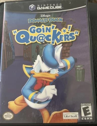Disney's Donald Duck: Goin' Quackers - Nintendo GameCube - Complete - Tested