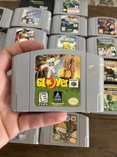 Glover Nintendo 64 N64 Game Cartridge Authentic Tested Working