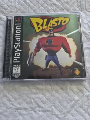 Blasto PlayStation PS1 Complete Tested CIB